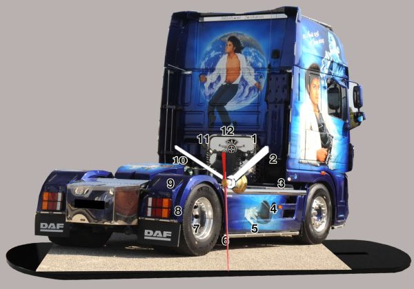 Camion décoré DAF Mickael Jackson 2