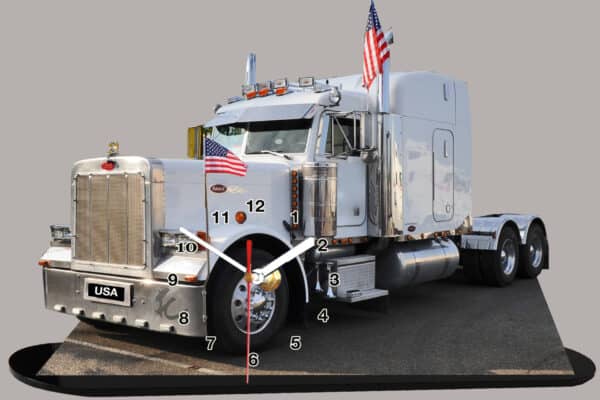 Camion truck Peterbilt Motors Company 04 blanc