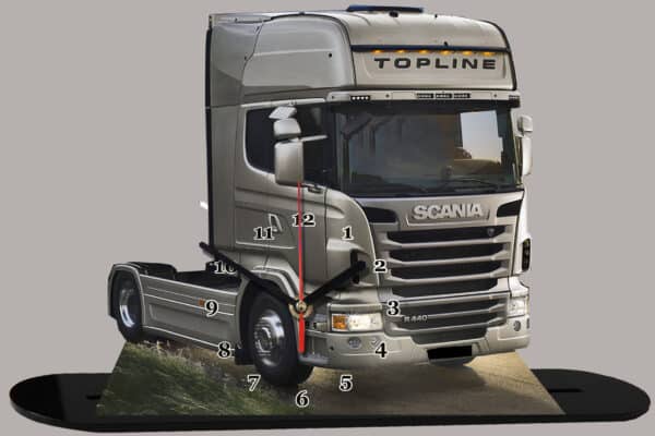 Camion truck Scania R 440 Gris 04