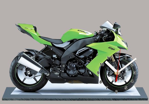 Kawasaki ZX-10R miniature moto horloge