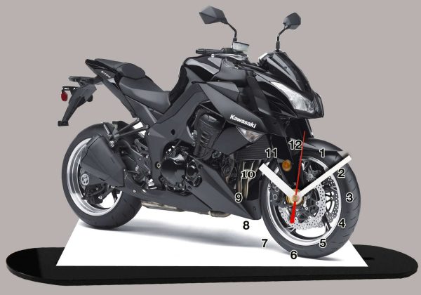 Kawasaki Z 1000 miniature moto horloge 04