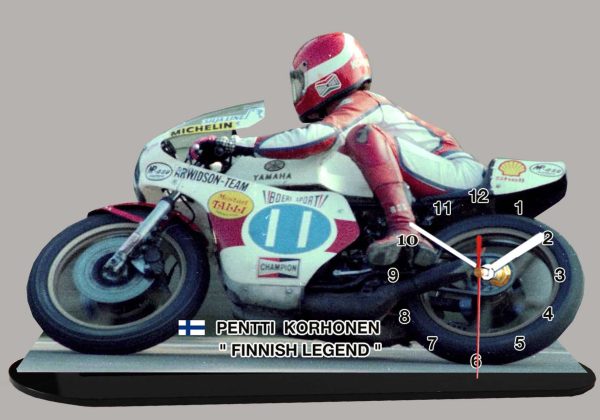Pentti Korhonen, pilote moto 01