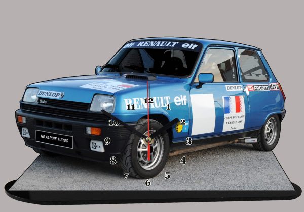 Renault 5 alpine Turbo Compétition bleue 01