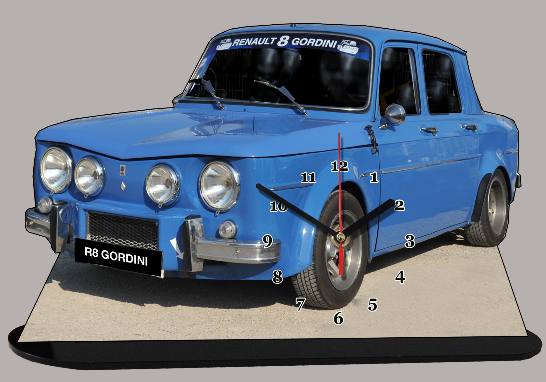 Porte clé Renault 8 Gordini - fr