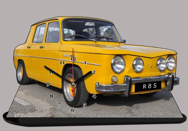 Renault 8s jaune 01