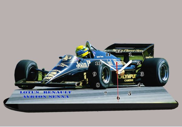 Ayrton SENNA sur Lotus Renault F1