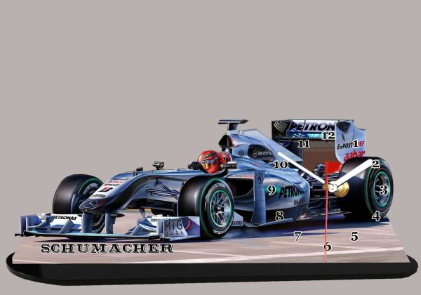 Michael Schumacher sur Formule F1 Mercedes 01