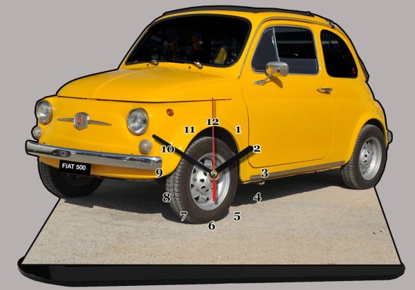 Fiat 500 jaune 06