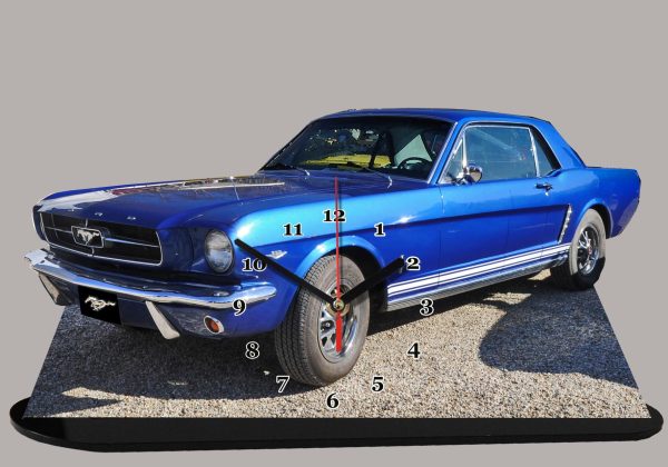 Ford Mustang 08 Bleue miniature