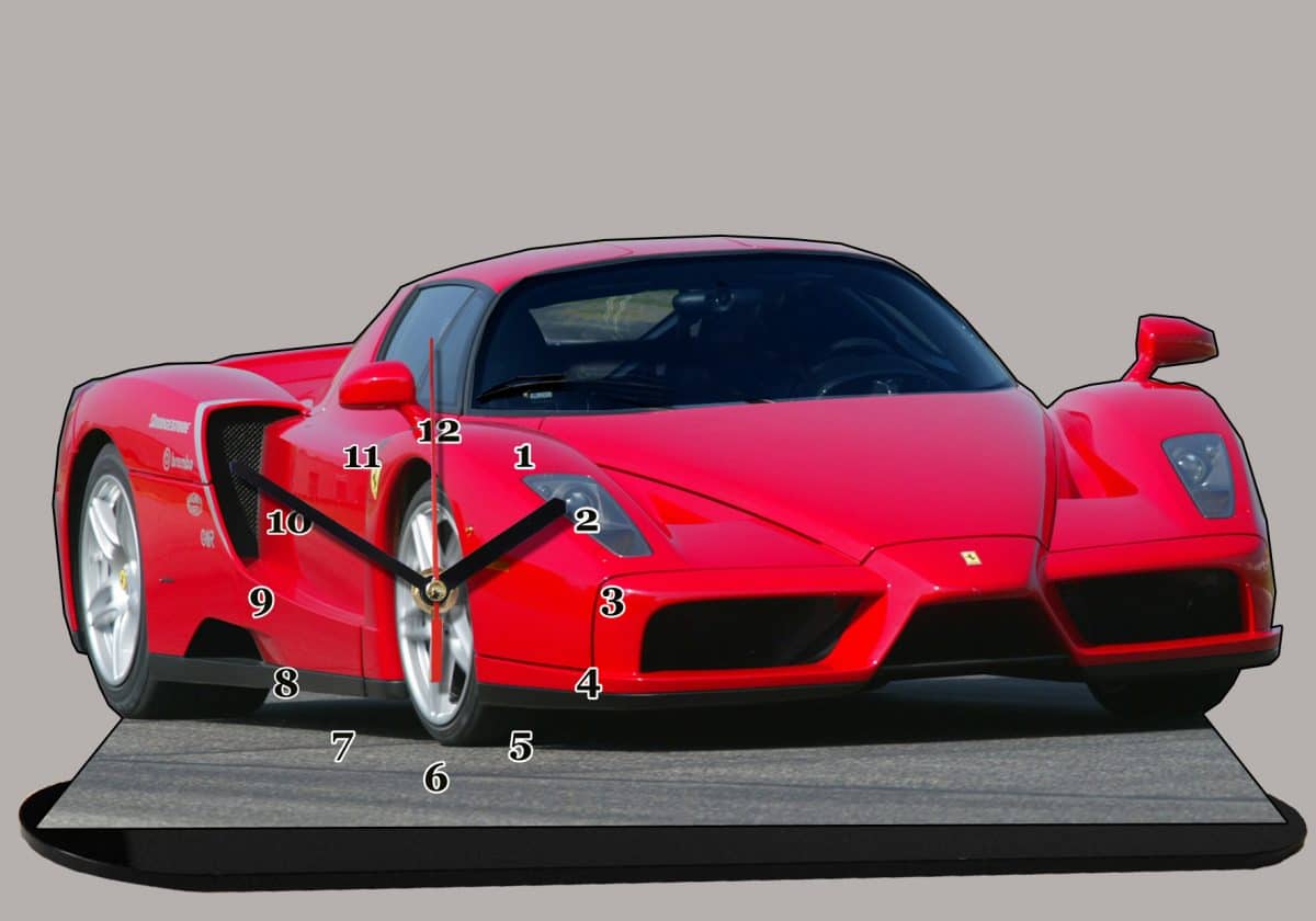 Ferrari Enzo Super Voiture De Course Dessin Ferrari à imprimer