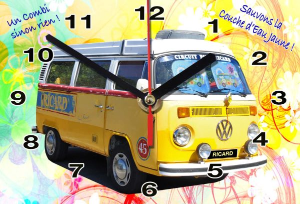 Combi Ricard en horloge murale 01
