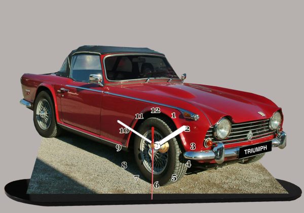 Triumph TR 5 rouge véhicule miniature 01