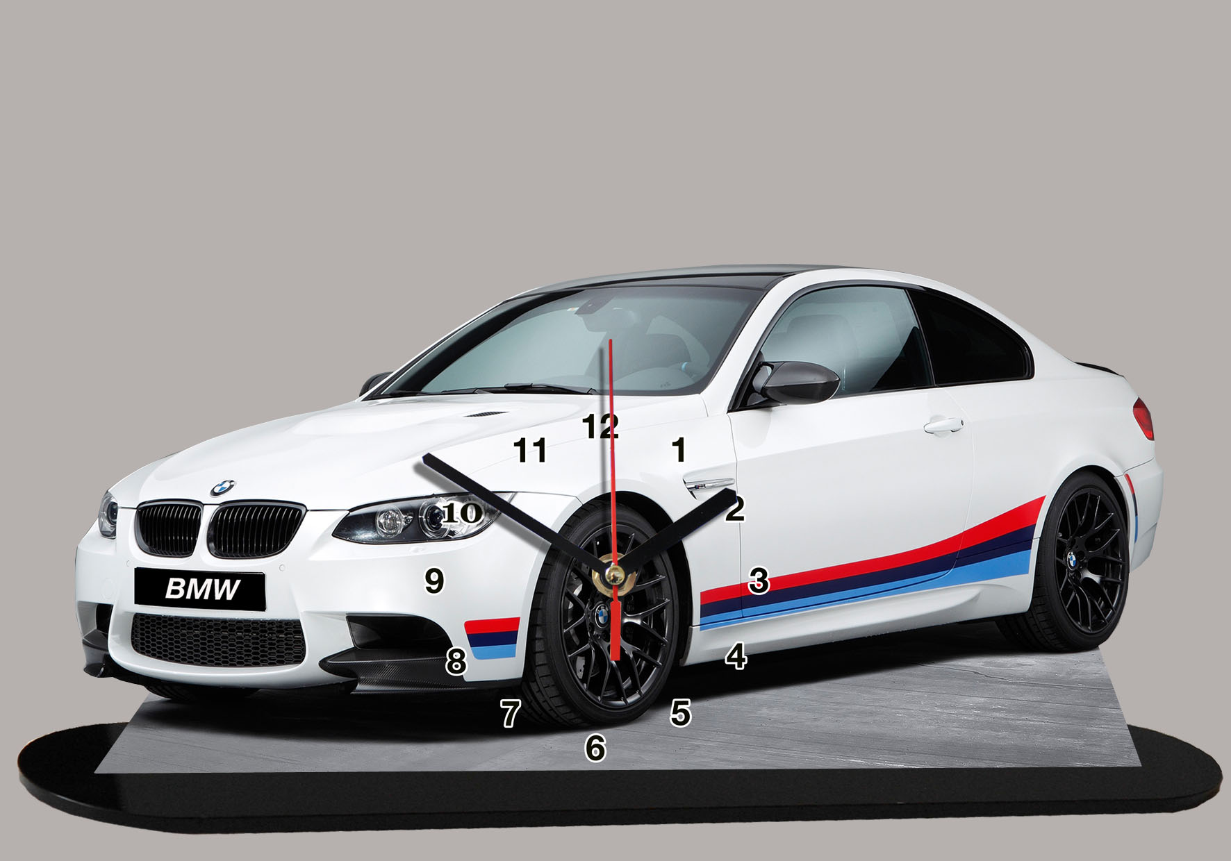 BMW M3 E92 en auto horloge miniature