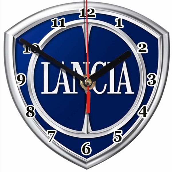logo ancien Lancia en horloge murale 01