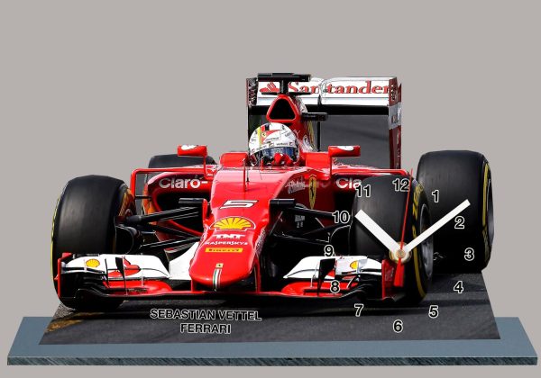 Sebastian Vettel pilote de Formule F1, Ferrari- 02