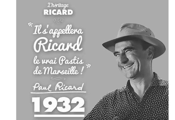 Plaque Ricard sur alu 06
