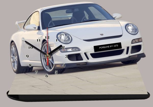 Porsche 911 GT3 blanche en miniature