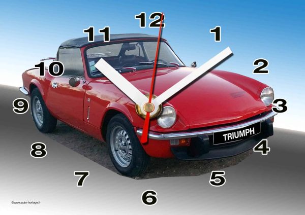 TRIUMPH-spitfire-TS  horloge murale