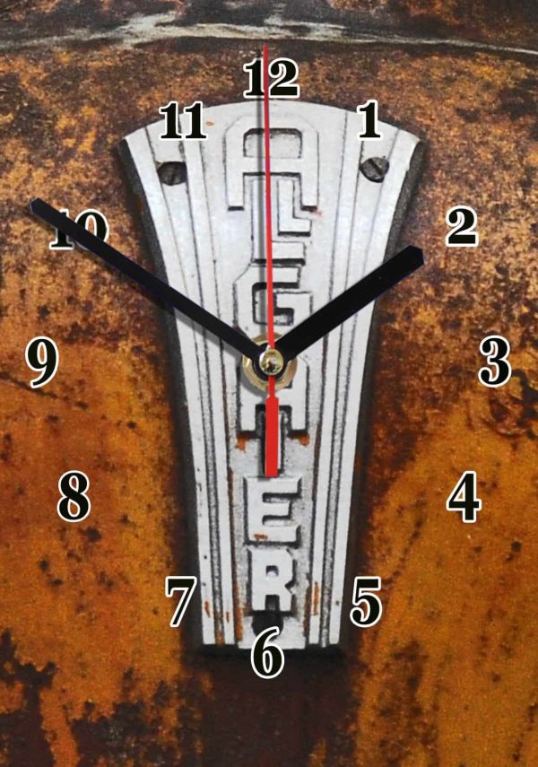 Logo Allgaier-01 en horloge murale