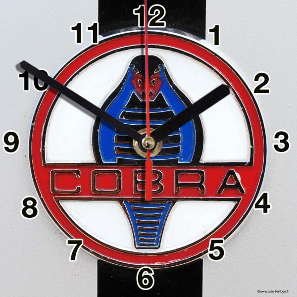 Logo Cobra-01m en horloge murale