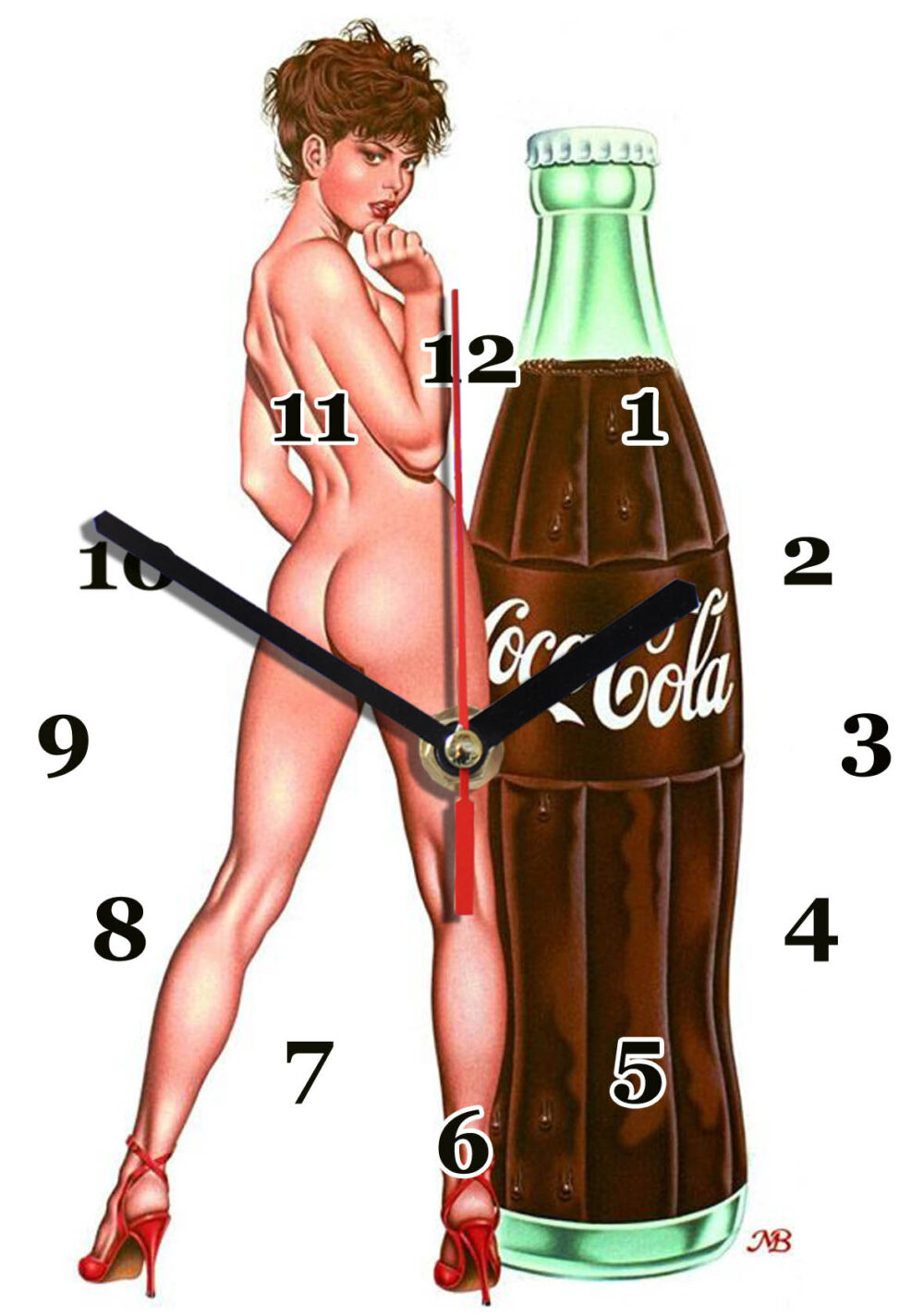 Publicité Coca sexy années 60