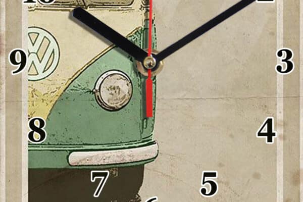 combi vw vintage en horloge