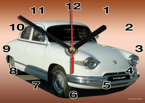 panhard-03 en horloge murale