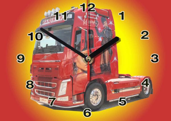 truck-volvo-rihanna-06m  en horloge murale