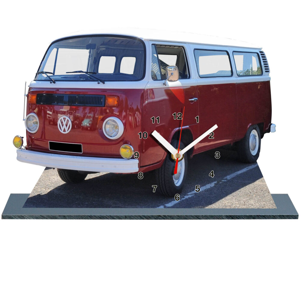 volkswagen Kombi rouge-bordeau