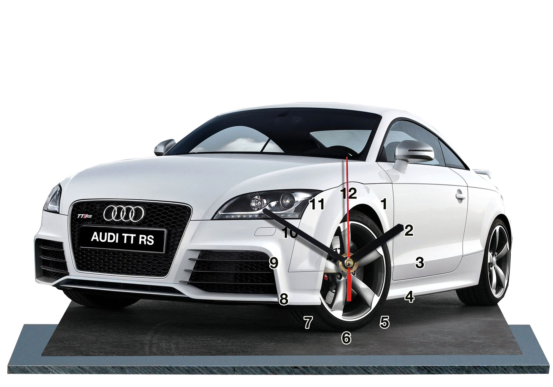 Audi TT RS Blanche en miniature