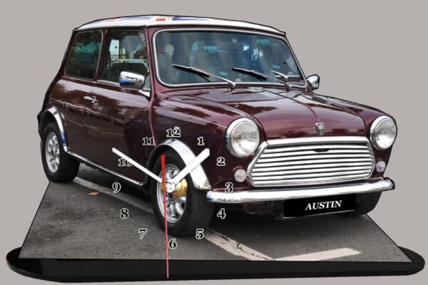 austin mini bordeaux en idée cadeau à petits prix