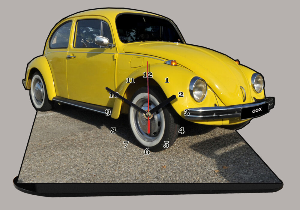 Cox-VW-beetle jaune