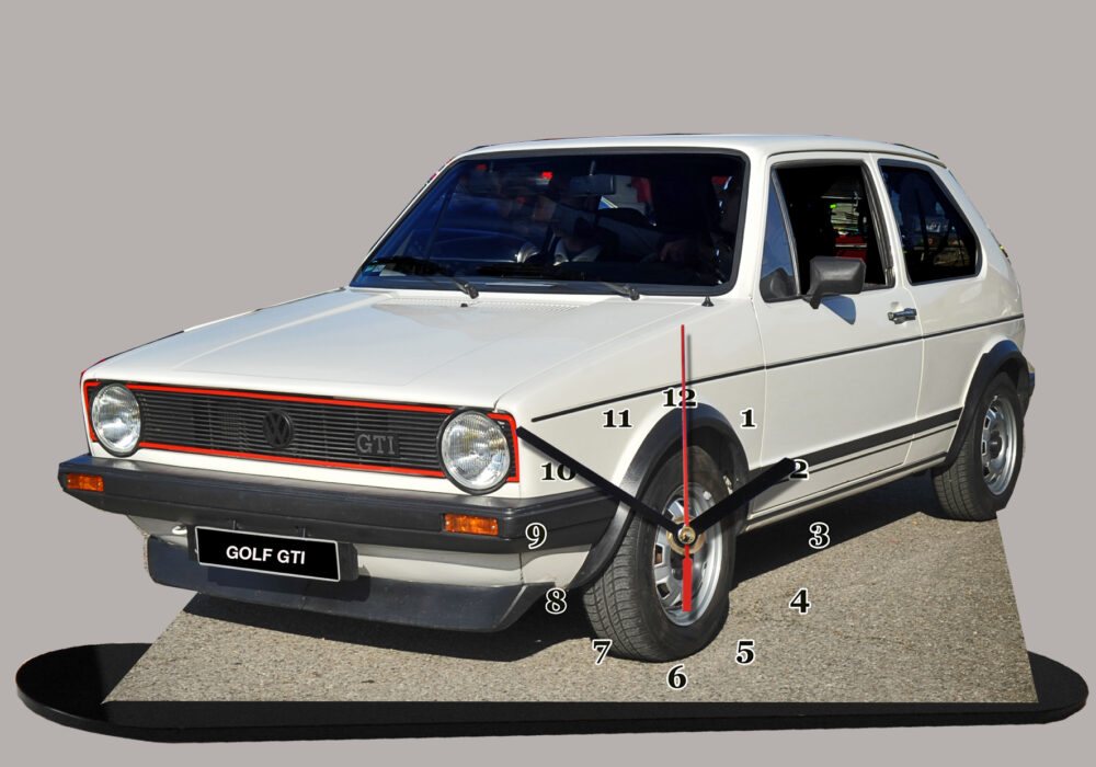 golf gti année 80 blanche