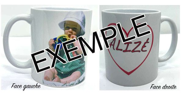 Mug Personnalisé pour quatre mugs